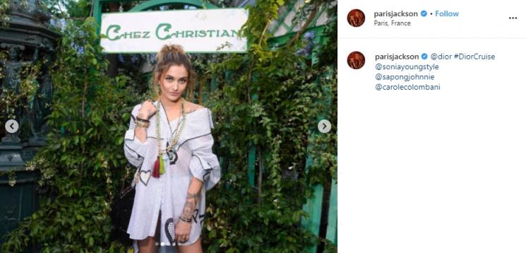 Paris Jackson (Instagram/@parisjackson)