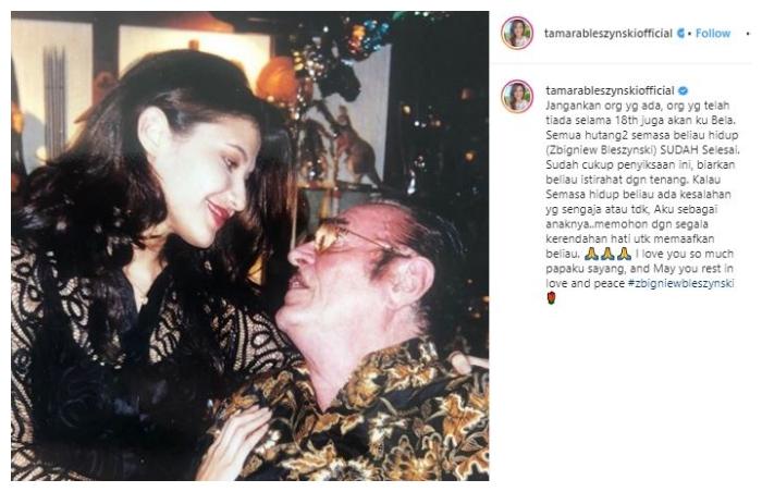 Ayah Tamara Bleszynski. (Instagram/@tamarableszynskiofficial)