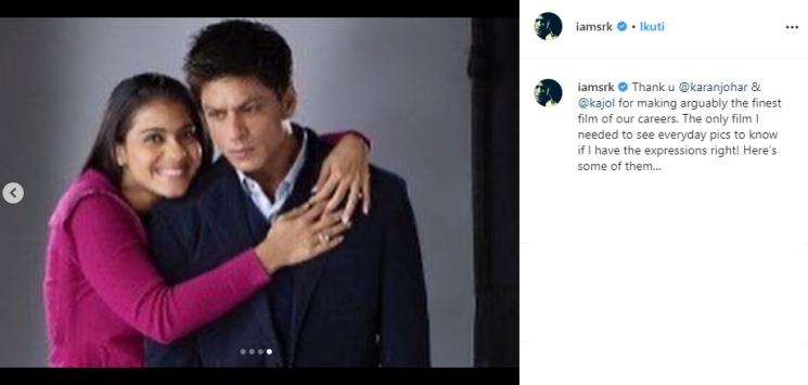 Shah Rukh Khan dalam mengenang My Name is Khan (Instagram/@iamsrk)