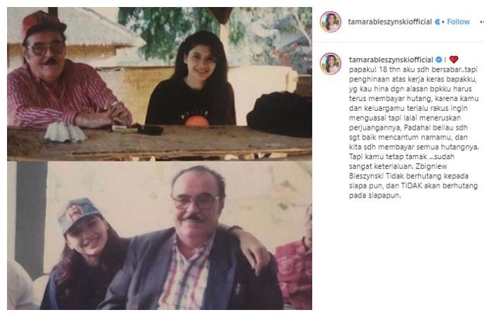 Ayah Tamara Bleszynski. (Instagram/@tamarableszynskiofficial)