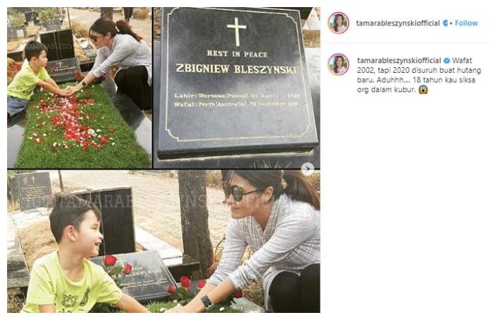 Ayah Tamara Bleszynski. (Instagram/@tamarableszynskiofficial)