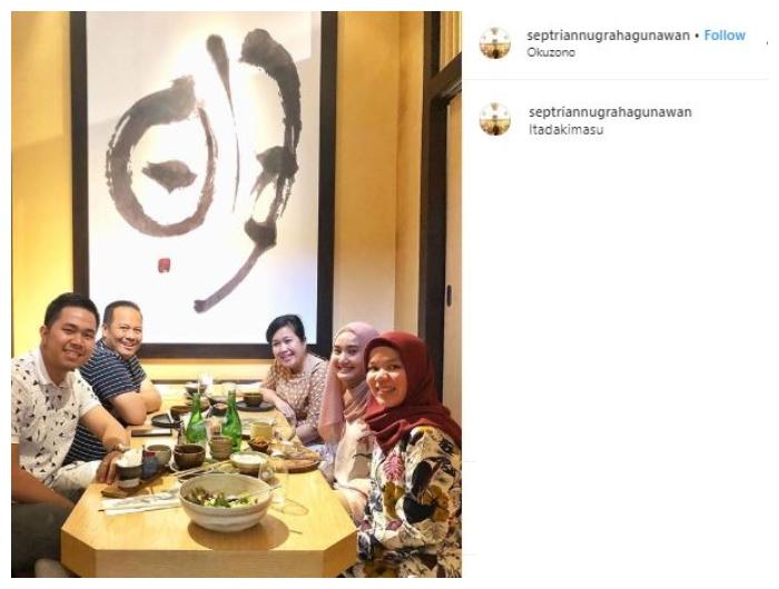 Fatin Shidqia dan Pacar. (Instagram//@septriannugrahagunawan)