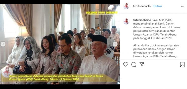 Raiyah Chitra Caesaria (Instagram/@tututsoeharto)
