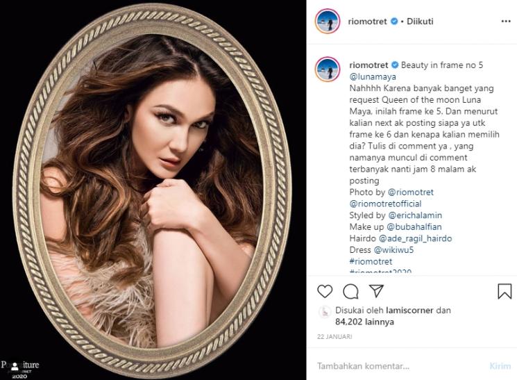 Luna Maya (Instagram/@riomotret)