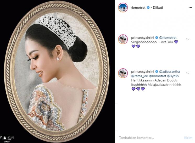 Syahrini (Instagram/@riomotret)