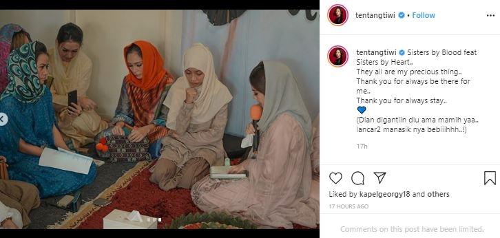 Tiwi eks T2. (Instagram/@tentangtiwi)