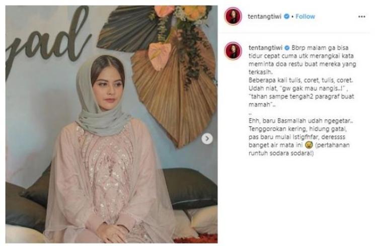 Tiwi eks T2. (Instagram/@tentangtiwi)