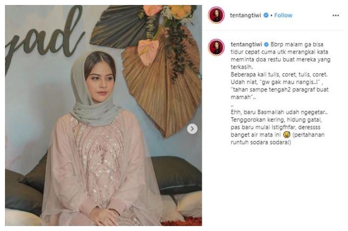 Tiwi eks T2. (Instagram/@tentangtiwi)