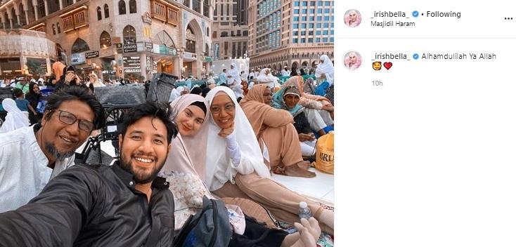 Irish Bella umrah. (Instagram/@_irishbella_)