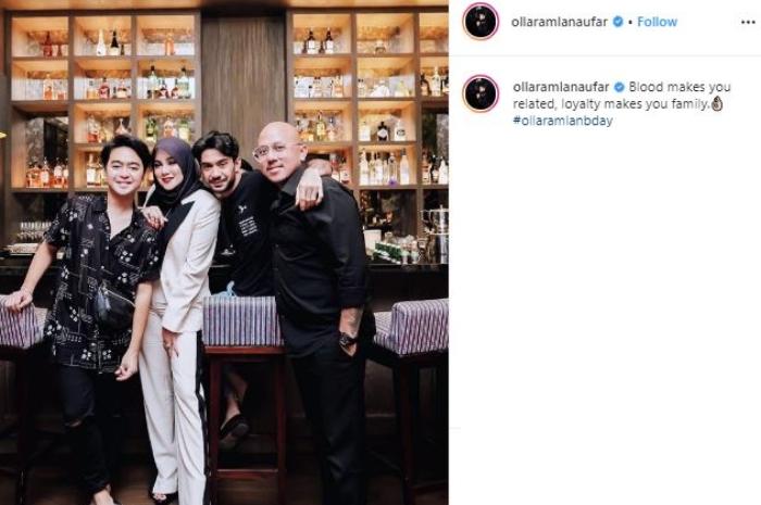 Pesta ulang tahun Olla Ramlan. (Instagram/@ollaramlanaufar)
