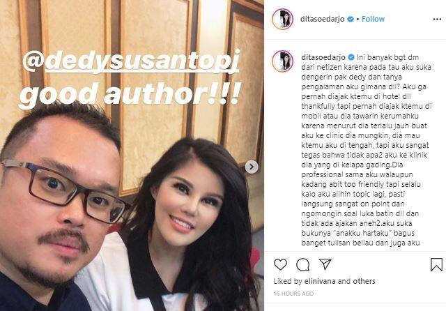 Dita Soedarjo. (Instagram/@ditasoedarjo)