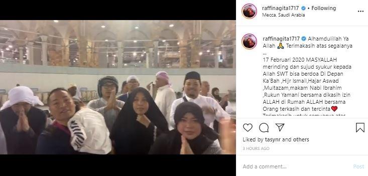 Raffi Ahmad dan Nagita Slavina. (Instagram/@raffinagita1717)