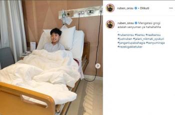 Betrand Peto saat mau sunat (Instagram/@ruben_onsu)