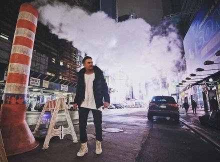 Foto terakhir Ashraf Sinclair di Manhattan, Amerika Serikat. [Instagram]