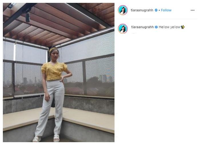 Adu gaya Lyodra dan Tiara. (Instagram/@tiaraanugrahh)