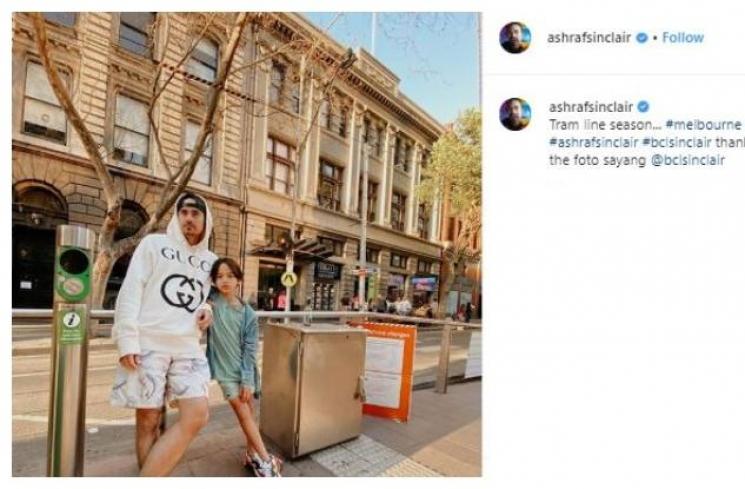 Ashraf Sinclair. (Instagram/@ashrafsinclair)