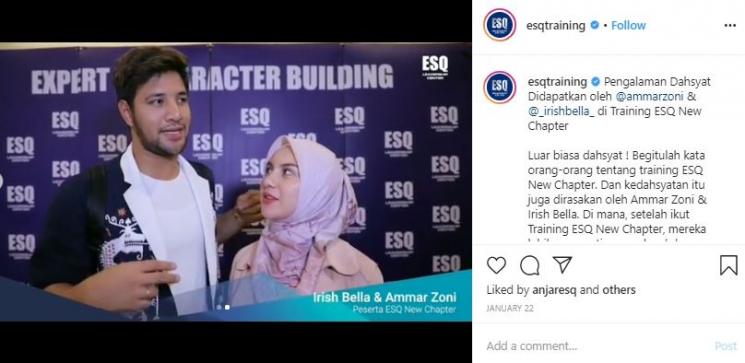 Ammar Zoni. (Instagram/@esqtraining)