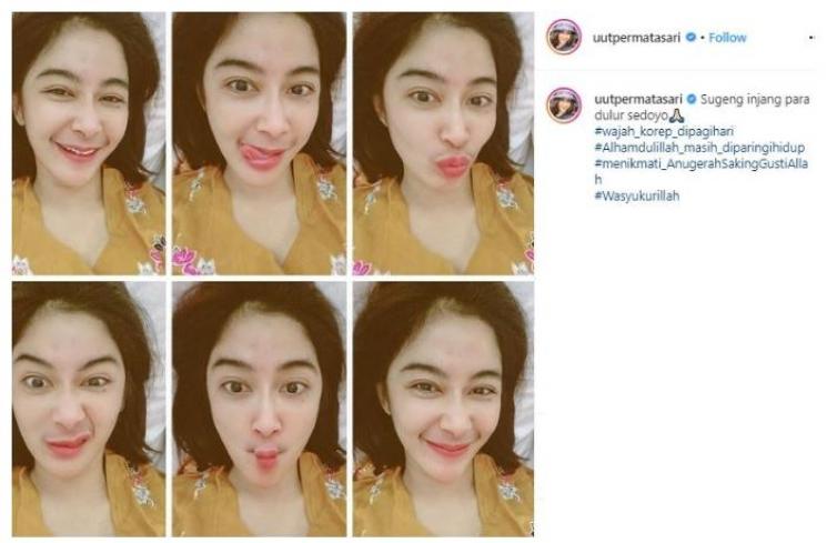 Uut Permatasari. (Instagram/@uutpermatasari)