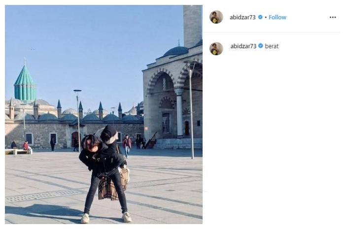 Abidzar Al Ghifari dan Ummi Pipik. (Instagram/@abidzar73)