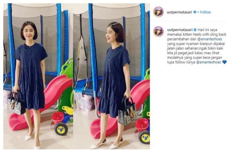 Uut Permatasari. (Instagram/@uutpermatasari)