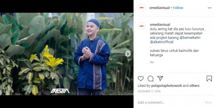 Baim Cilik. (Instagram/@xmediavisual)