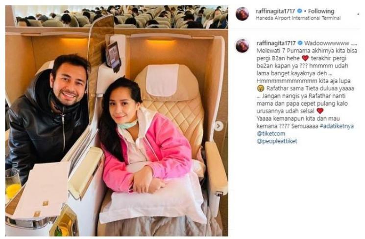 Nagita Slavina dan Raffi Ahmad. (Youtube/RANSEntertainment)