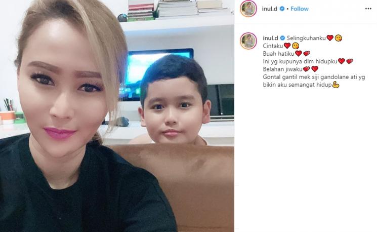 Inul Daratista dan Yusuf Ivander Damares (Instagram/@inul.d)