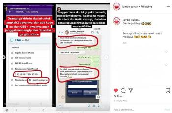 Asisten Nia Ramadhani ketipu ojol (Instagram @lambe_sultan)