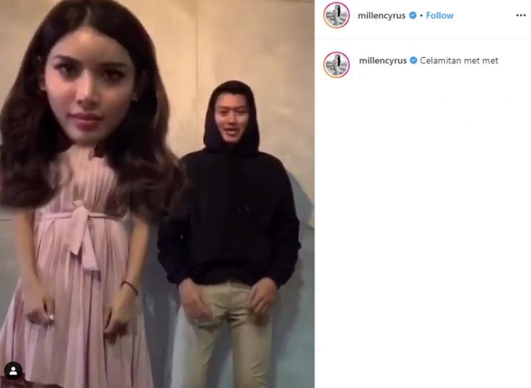 Millendaru jajal TikTok (Instagram/@millencyrus)