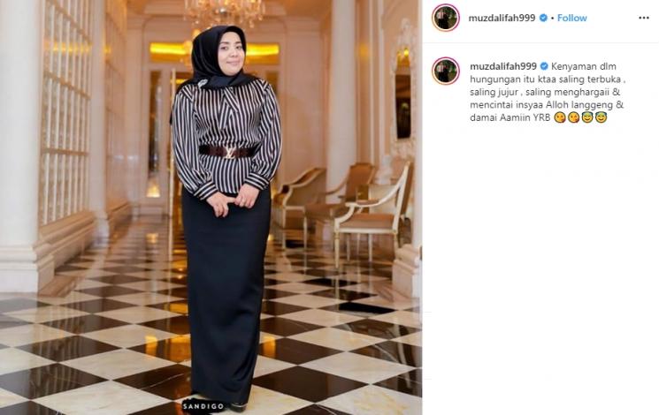 Transformasi Muzdalifah (Instagram/@muzdalifah999)