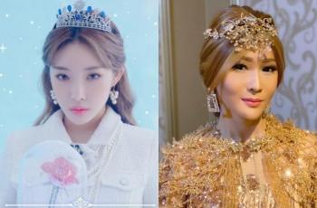Sampai Viral, Penyanyi Korea Chungha Dimiripin Inul Daratista di Foto Ini