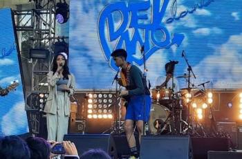 Devano Danendra Duet Bareng Naura di Atas Panggung Love Fest 2020
