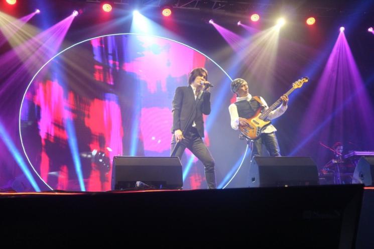 Konser 20 Tahun Bintang Lima Tour 2020 Dewa 19 di Yogyakarta (MataMata.com/Firna)