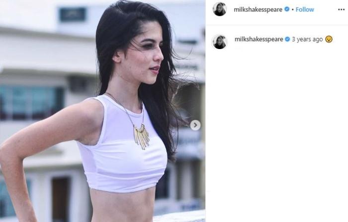 Juria Hartmans. (Instagram/@Milkshakesspeare)
