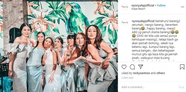 Eks 7icons. (Instagram/@nyonyahpjofficial)