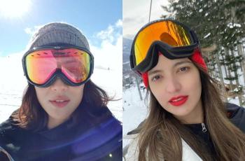 5 Gaya Artis Cantik Main Ski di Luar Negeri, Siapa Paling Cetar?