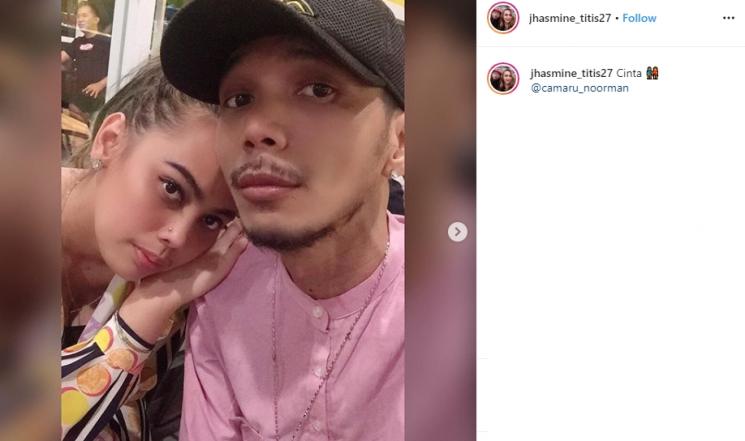 Potret baru Norman Kamaru dan Istri (Instagram/@jhasmine_titis27)