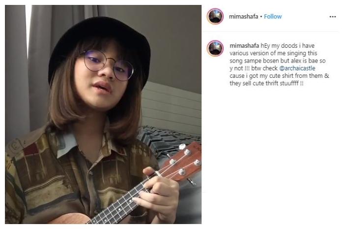 Mima Shafa. (Instagram/@mimashafa)