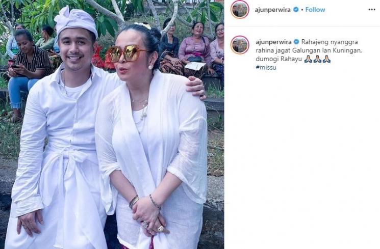 Ajun Perwira dan Jennifer Jill Supit (Instagram/@ajunperwira)