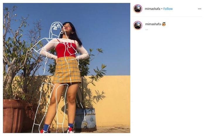 Mima Shafa. (Instagram/@mimashafa)