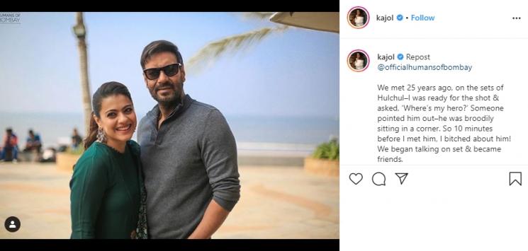 Kajol dan Ajay Devgan (Instagram/@kajol)