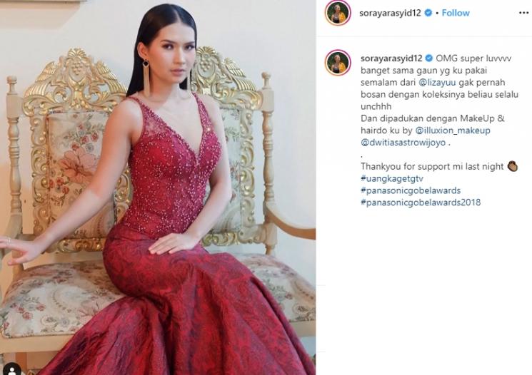Soraya Rasyid (Instagram/@sorayarasyid12)