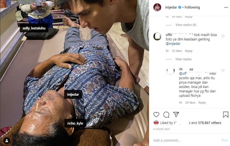 Jessica Iskandar dibela fans saat dinyinyiri netizen. (Instagram/@inijedar)