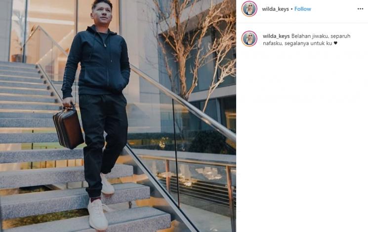 Wilda Keys unggah foto Gading Marten (Instagram/@wilda_keys)