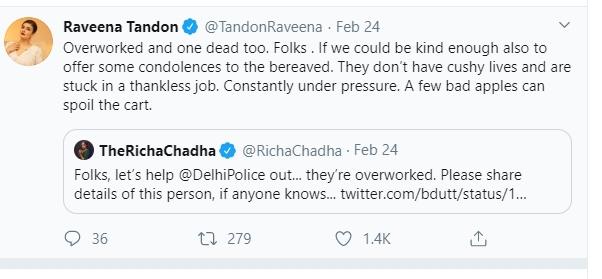 Raveena Tandon (Twitter)