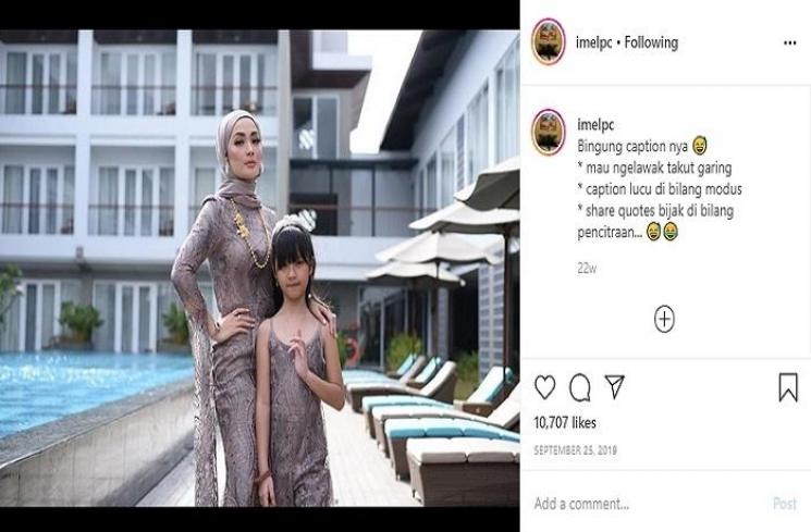 Imel Putri Cahyati (Instagram @imelpc)