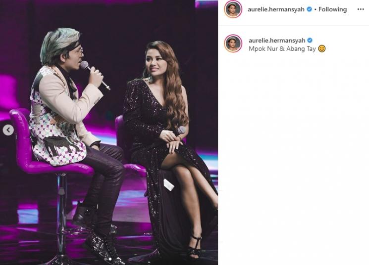 Atta Halilintar dan Aurel Hermansyah (Instagram/@aurelie.hermansyah)