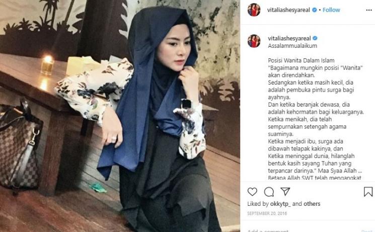 Vitalia Shesya. (Instagram/@vitaliashesyareal)