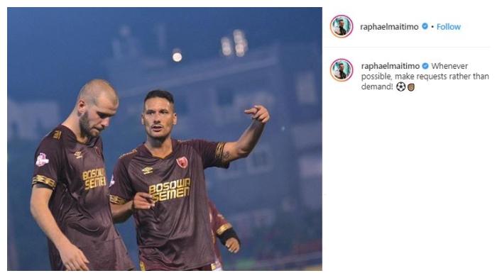Raphael Maitimo. (Instagram/@raphaelmaitimo)