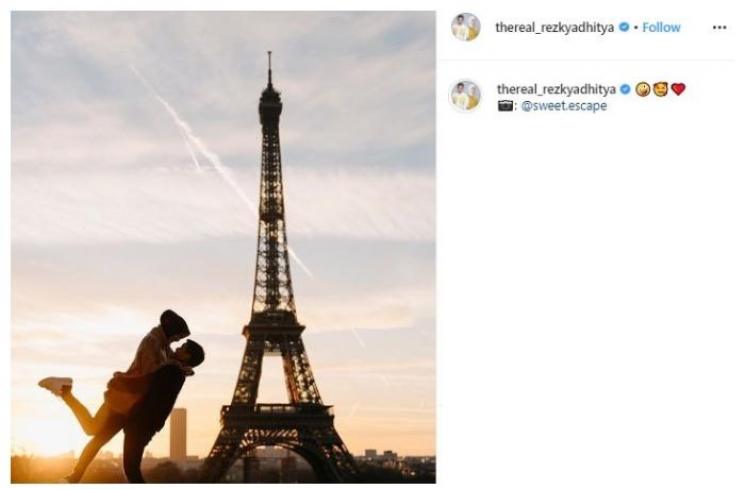 Rezky Aditya dan Citra Kirana. (Instagram/@citraciki)